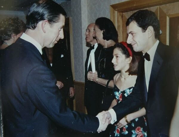 Gerald Ratner with Prince Charles in 1990