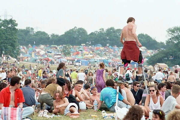 Glastonbury Festival. 27th June 1992