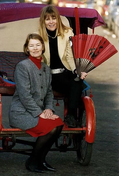 Glenda Jackson MP Actress with Julie Christie