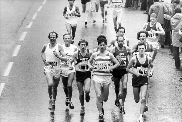 The Great North Run 27 June 1982 - Winner Mike McLeod (no