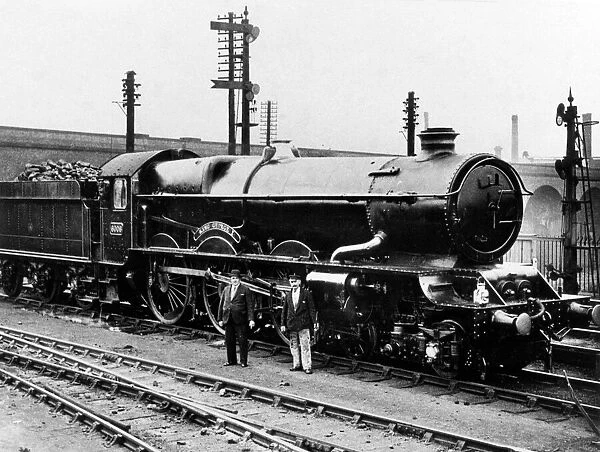 Great Western Railway (GWR) 6000 Class King George I steam locomotive at Stafford Road