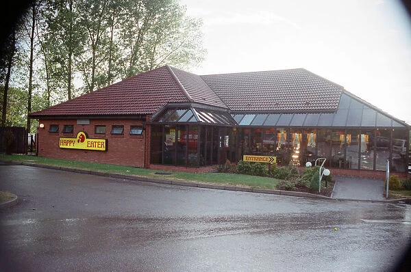 The Happy Eater, Near Belbroughton. 16th May 1990
