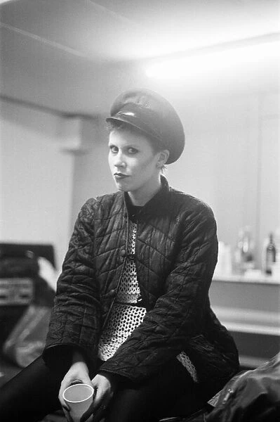 Hazel O Connor, Singer pictured at the Top Rank Nightclub, Reading, November 1980