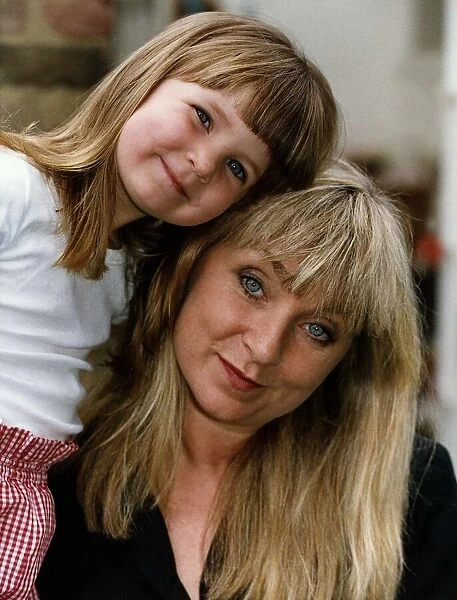 Helen Lederer actress and comedian with her daughter Hannah