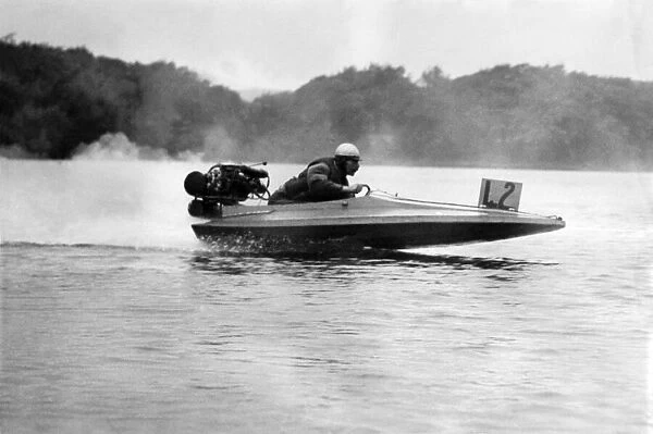 Hydroplane Racing Club. National meeting at Carr Mill Lake, St