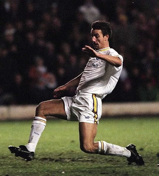 Ian Rush of Leeds United during the match against Chelsea January 1997