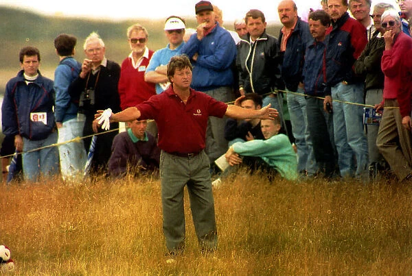 Ian Woosnam Golfer at the British Open in Muirfield