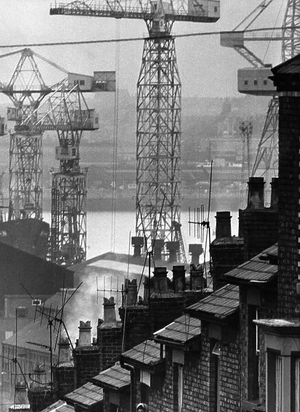 Industry Cammell Laird Shipyard. May 1970 P000216 vfr1