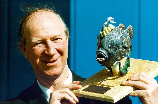 Jack Charlton at the Seal Life Centre in Tynemouth in March 1996