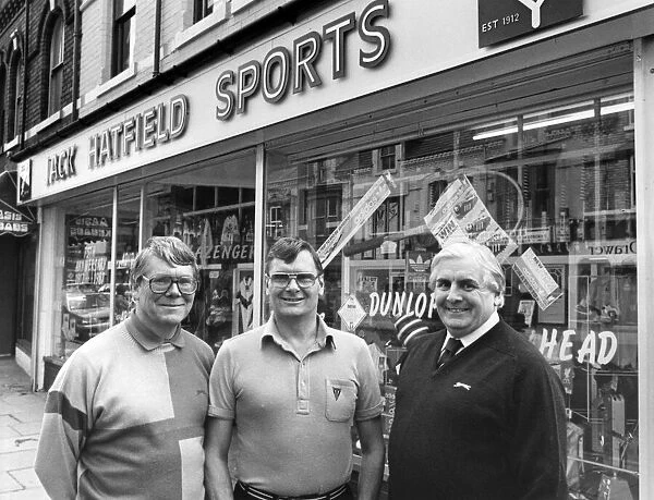 Jack Hatfield, owner of Sports Shop, Jack Hatfield Sports, Middlesbrough