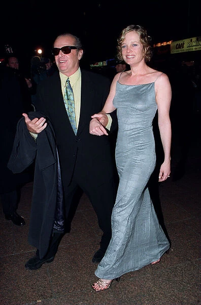 Jack Nicholson and girlfriend Rebecca Broussard 1998 back together at