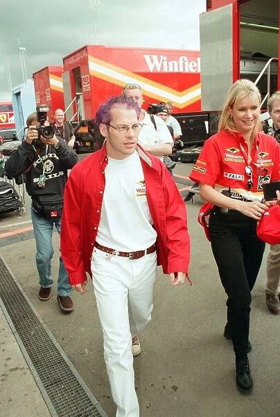 Jacques Villeneuve of Williams-Mecachrome, 1998 British Grand Prix