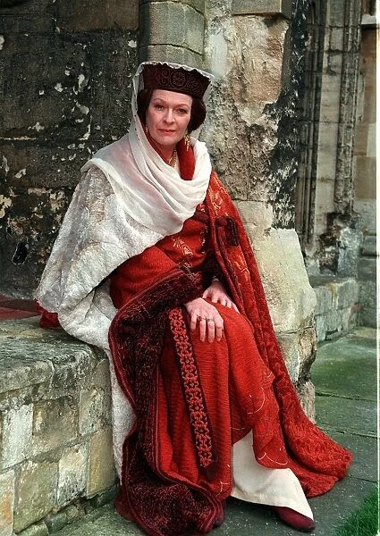 Janet Suzman actress in Hildegard of Bingen a BBC costume drama as the Marchioness