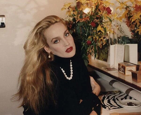 Jerry Hall Supermodel and Actress dbase A©Mirrorpix