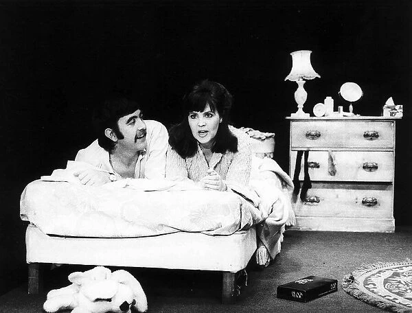 John Alderton actor with Pauline Collins playing the leading role in Judies a new play at