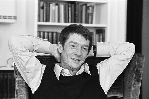 John Hurt, pictured in Germany in 1982. John is in Germany to film Night Crossing