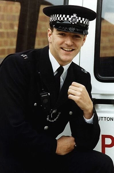Jonathon Dow Actor as character PC Stringer in ITV TV Programme The Bill