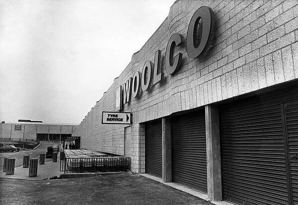 Just a small portion of the massive new Woolco store at Washington New Town - the tyre