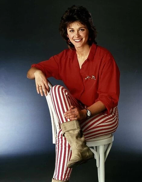 Kathy Tayler TV Presenter. 11th November 1989
