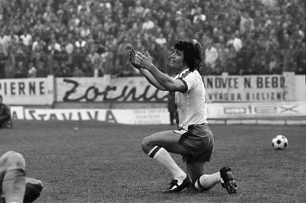 Kevin Keegan goes down on his knees, but his prayers were not answered