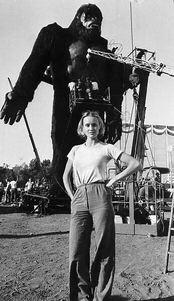 Its The King Kong Show Jessica Lange and her beast King Kong