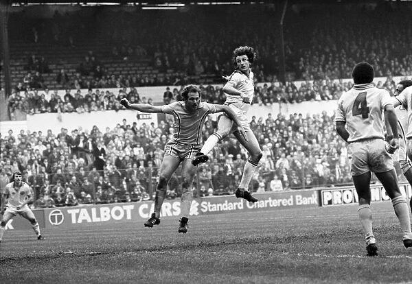Leeds United 3 v. Coventry 0. Division 1 Football. April 1981 MF02-11-026