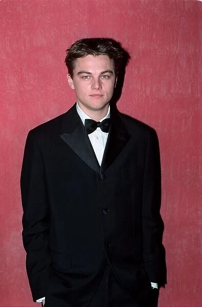 Leonard Dicaprio Actor April 98 At the premiere of his new film The Man In The Iron