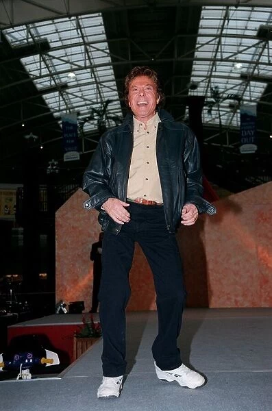 Lionel Blair Actor  /  Dancer  /  TV Host October 98 On catwalk modeling clothes at a