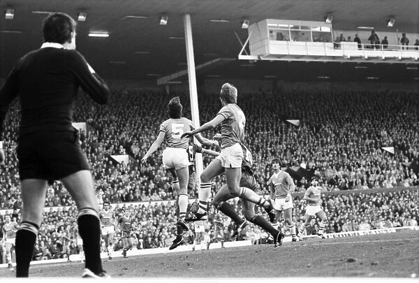 Liverpool v. Everton. October 1984 MF18-04-062 The final score was a one nil