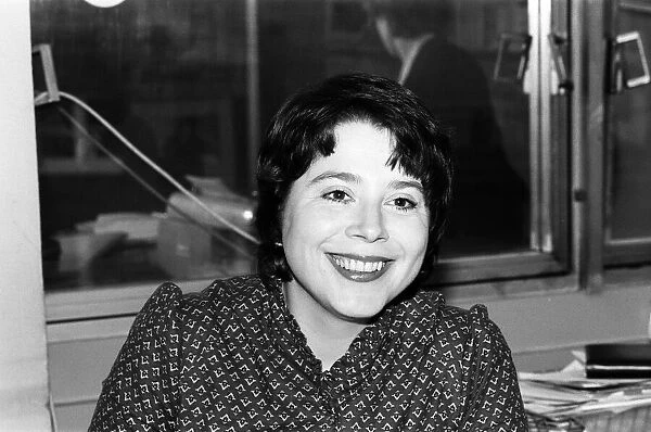 Liz Forgan, pictured in her office when she was womans editor of The Guardian