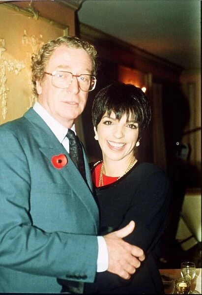 Liza Minnelli Film Actress  /  Singer with Michael Caine