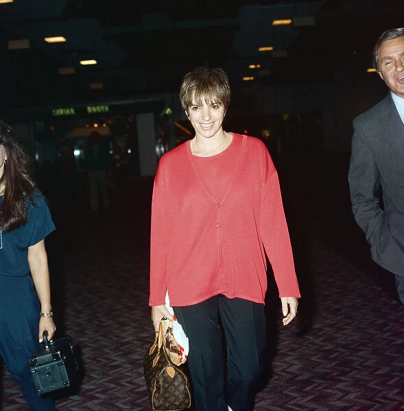Liza Minnelli at LAP. 11th August 1989