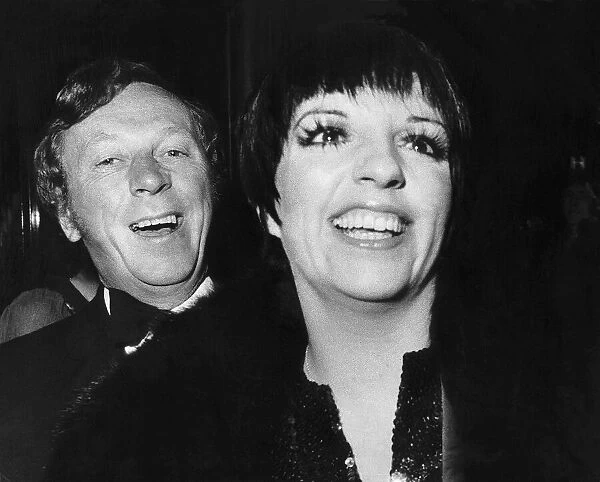 Liza Minnelli October 1974 with husband Jack Haley Junior as they attend a Thats