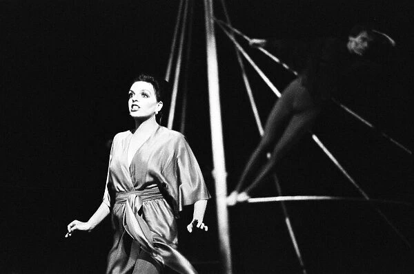 Liza Minnelli in her role as the storyteller on stage at the Royal Opera House