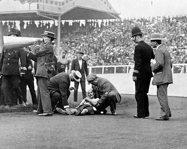 London 1908 Olympic Games One of the earliest Olympic dramas to be captured on film