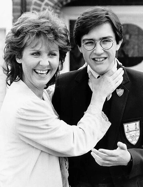Lulu the singer and actress with Sam Marco in The Growing Pains of Adrian Mole