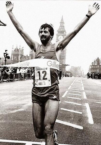 Marathon 1983 winner Mike Gratton from Canterbury won in 2Hrs 9mins 43 secs