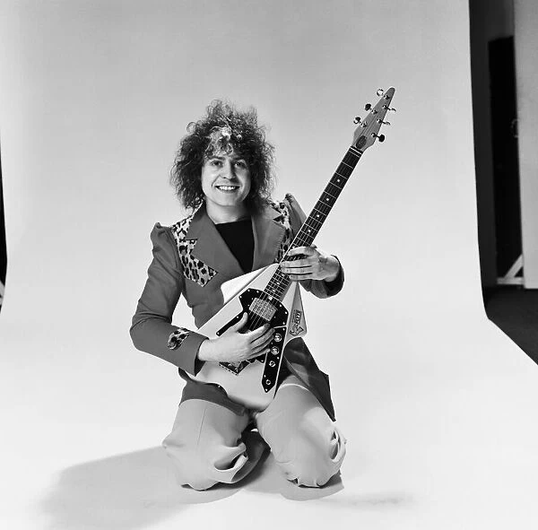 Marc Bolan singer with T Rex