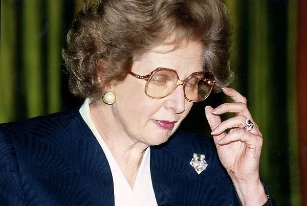 Margaret Thatcher Prime Minster and leader of Conservative Party