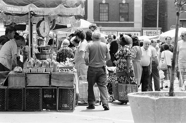 Market Stall, New York, USA, June 1984