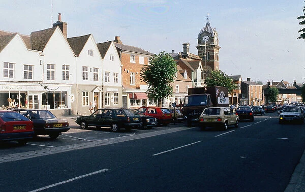 Market town of Hungerford August 1987