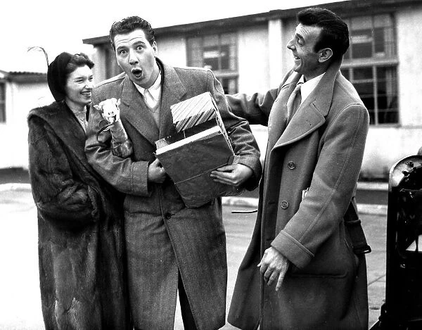 Max Bygraves and wife December 1951