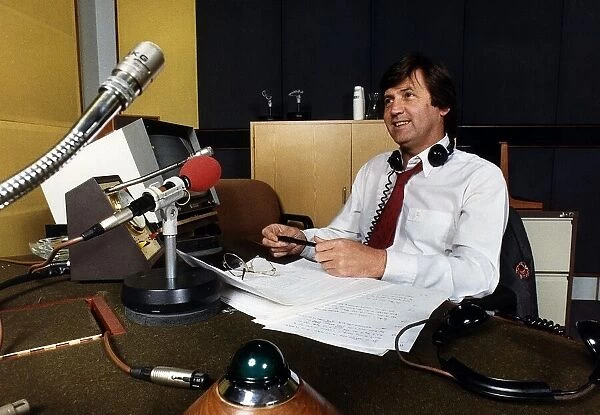 Melvyn Bragg TV Presenter pictured at the BBC recording his program on Political Speaches