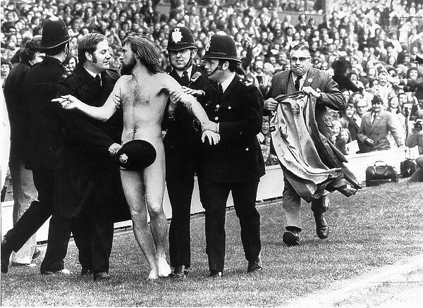 Michael O Brien the man who ran across the pitch naked during a rugby match at