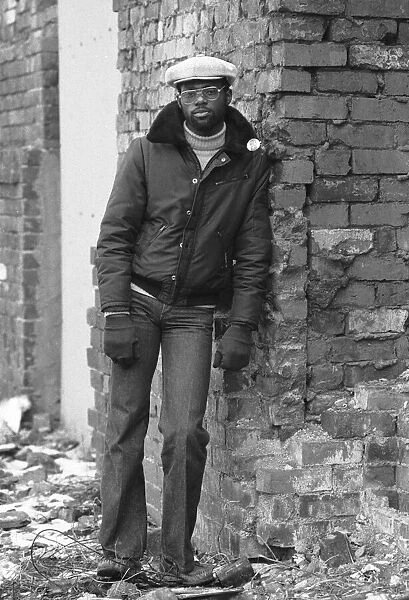 Michael Reilly of Reggae group Steel Pulse, pictured in Handsworth, Birmingham