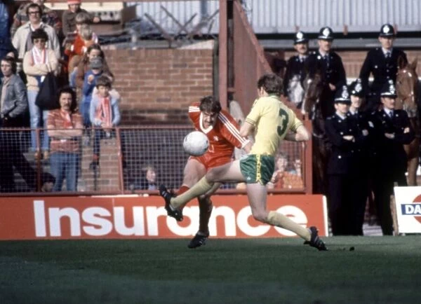 Middlesbrough v. Norwich. September 1980