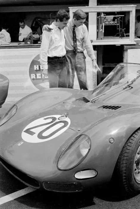 Framed Print : Ferrari 330 P2 Print - Le Mans 1965 Framed Print : Ferrari 330 P2 Print - Le Mans 1965