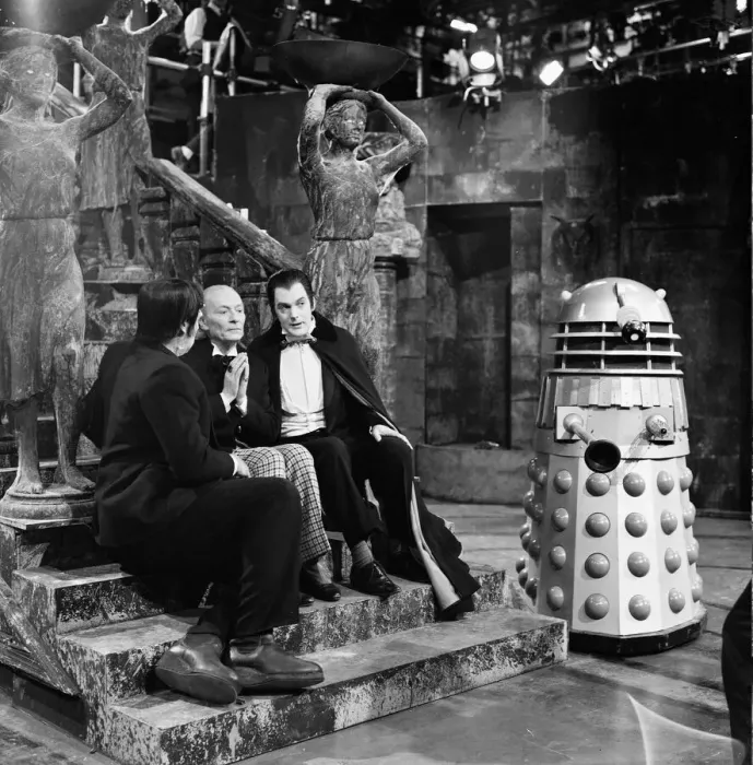 Framed Print : William Hartnell as the First Doctor - 1965 Rehearsal Print Framed Print : William Hartnell as the First Doctor - 1965 Rehearsal Print