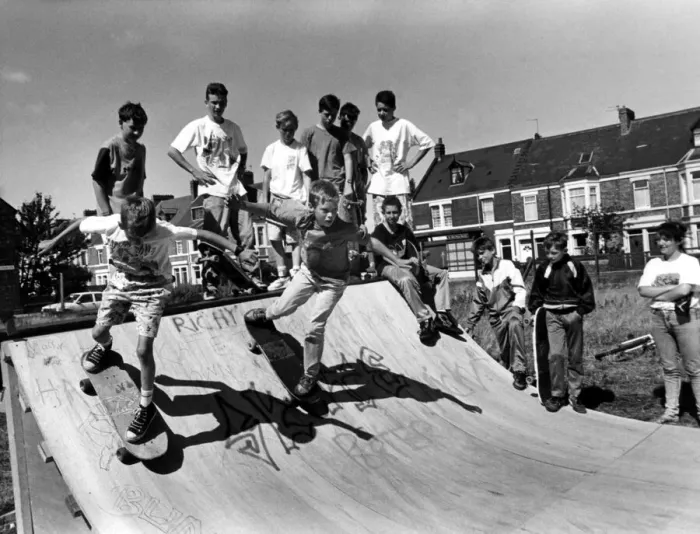 Framed Print : 1989 Skate Ramp Print - John Boste Youth Centre Framed Print : 1989 Skate Ramp Print - John Boste Youth Centre
