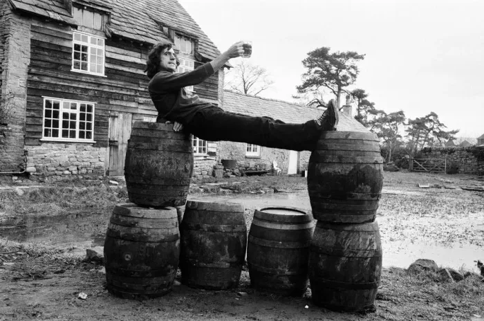 Framed Print : Memory Lane Prints - Terry Jones Buys Brewery at Lyonshall Framed Print : Memory Lane Prints - Terry Jones Buys Brewery at Lyonshall